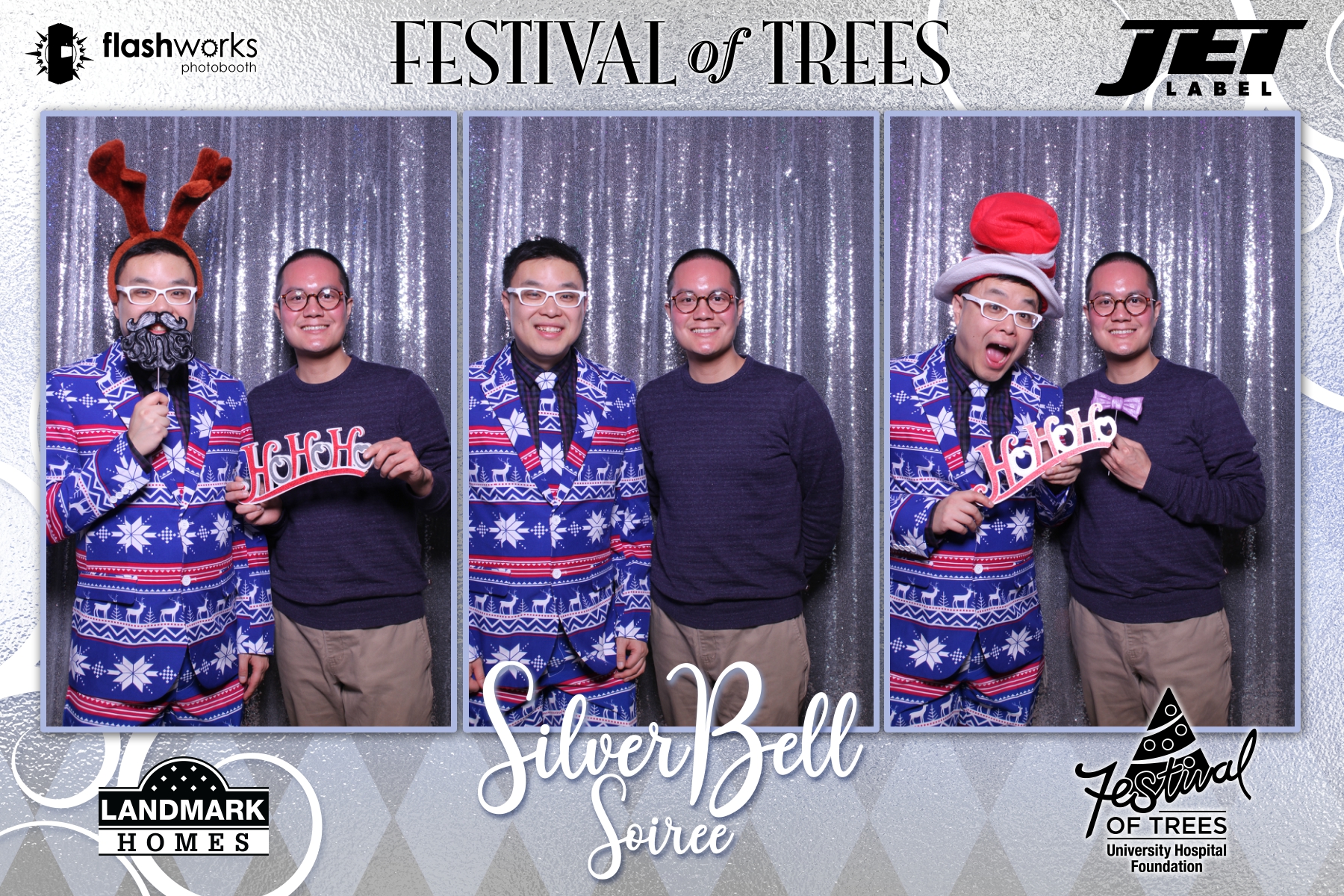 Festival of Trees Silver Bell Soiree - Photos and GIFs | View more photos from the event at gallery.flashworksphotobooth.com/u/FlashworksPhotoboothInc/Festival-of-Trees-Silver-Bell-Soiree-Photos-and-GIFs